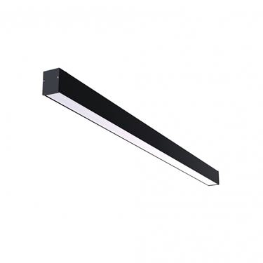 Stropné / závesné svietidlo Nowodvorski CL OFFICE PRO LED 120 BLACK 3000K IP20 10208