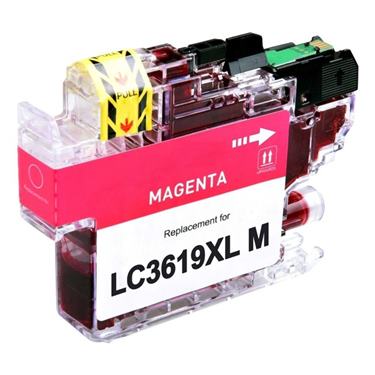 Cartridge Brother LC3619XLM, purpurová (magenta), kompatibilný