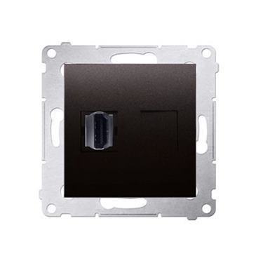 Zásuvka HDMI jednoduchá Simon 54 premium modul antracit