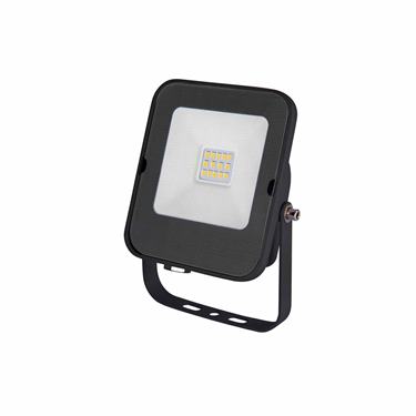 LED reflektor 10W 4000K čierny PREMIUM KOBI