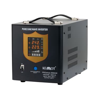 Záložný zdroj PROsinus-3500 48V 230V 3500VA/2400W KEMOT čierny