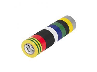 Sada izolačných pásiek REBEL (0,13mm x 19mm x 9,15m) mix farieb