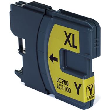 Cartridge Brother LC980Y, žltá (yellow), kompatibilný