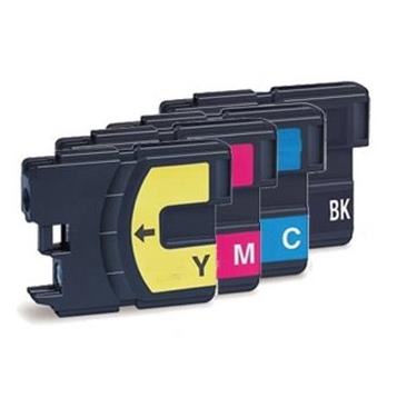 Cartridge Brother LC980 VALBP, CMYK, štvorbalenie, multipack, kompatibilný
