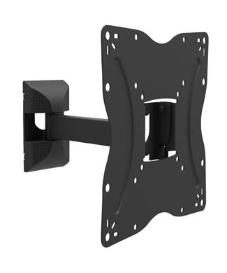 Držiak Cabletech LCD TV 13 - 42" čierny, výklopný