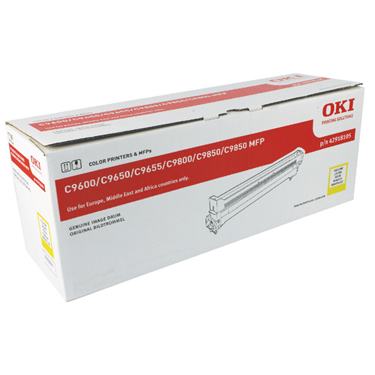 Tamburo Giallo Compatibile Per Stampanti OKI C9600, C9650, C9800, C9655 - 30.000 Pagine, Codice 42918105