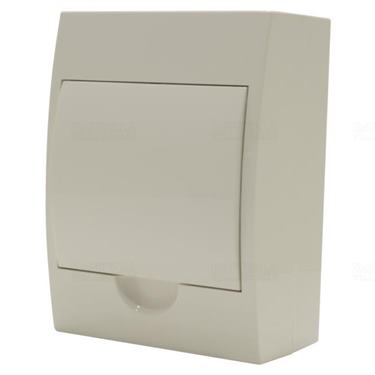 Rozvodnica nástenná 4-modulová STILO biele dvierka