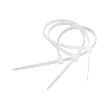 Sťahovacie pásiky biele 3,6mm/20cm(100ks)