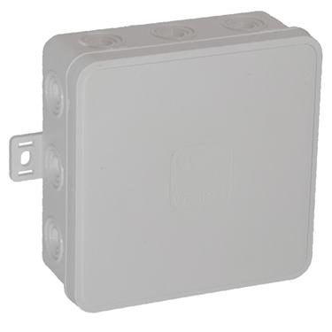 Rozvodná krabica CLICK 12P 100x100x41mm biela IP54