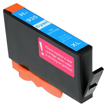 Cartridge HP 935 XL (C2P24AE), azúrová (cyan), kompatibilný